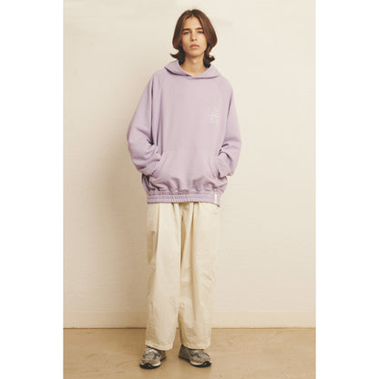 LOGO BANDING HOODIE / VIOLET