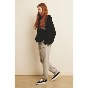 LOGO BANDING HOODIE / BLACK
