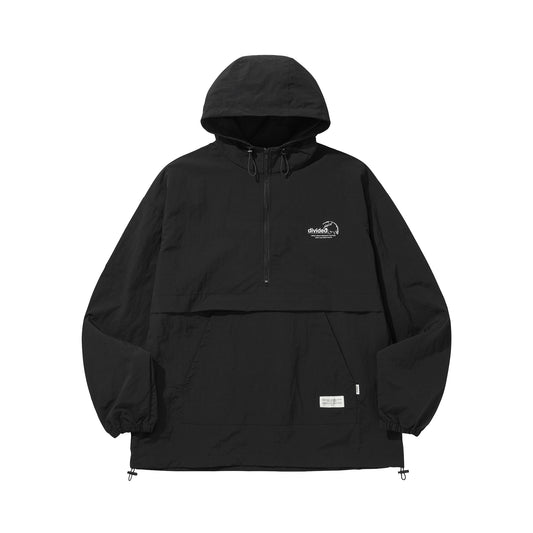 PACKABLE ANORAK JACKET / BLACK