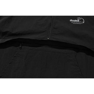 PACKABLE ANORAK JACKET / BLACK
