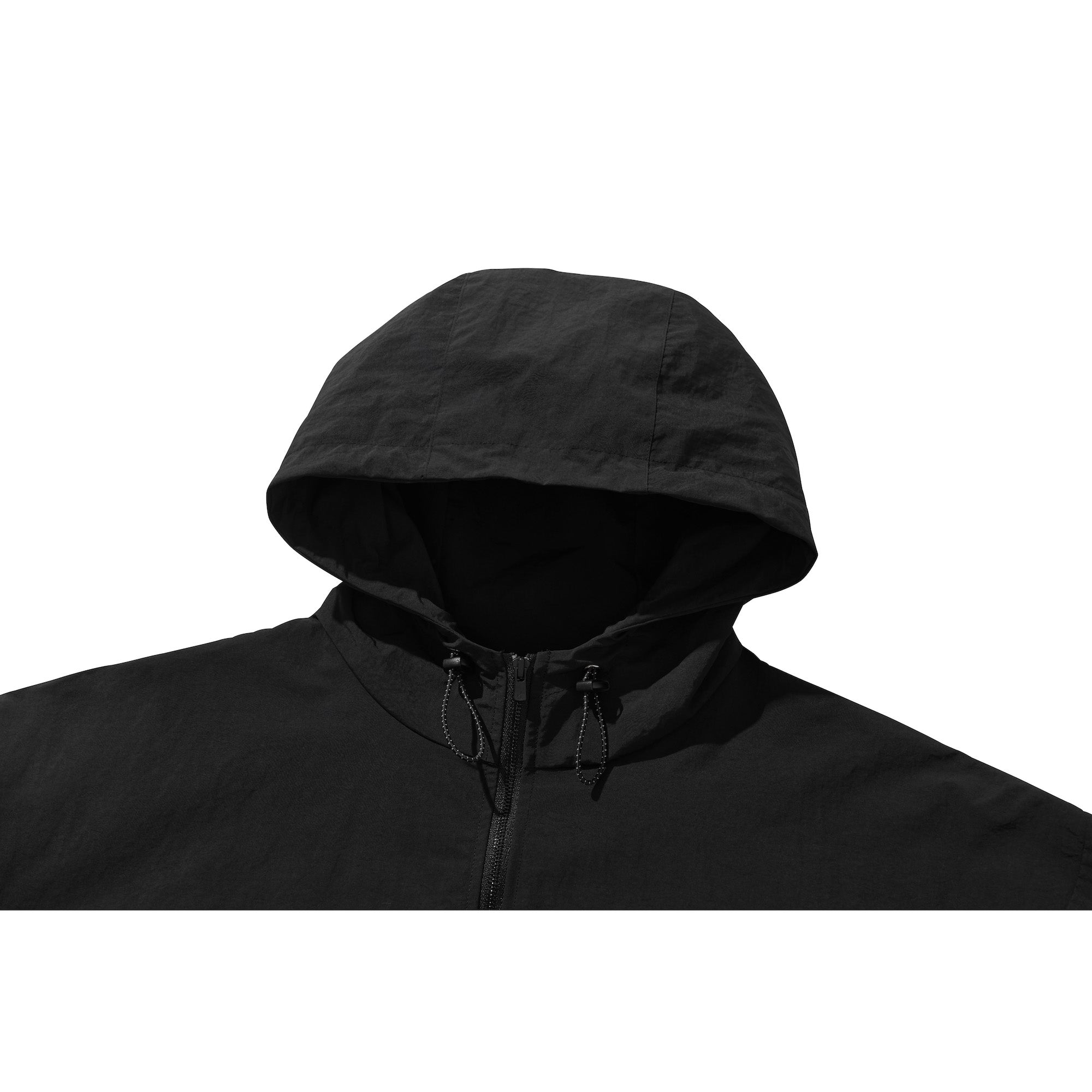 PACKABLE ANORAK JACKET / BLACK