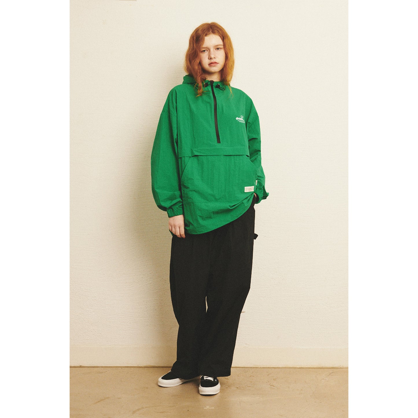 PACKABLE ANORAK JACKET / GREEN