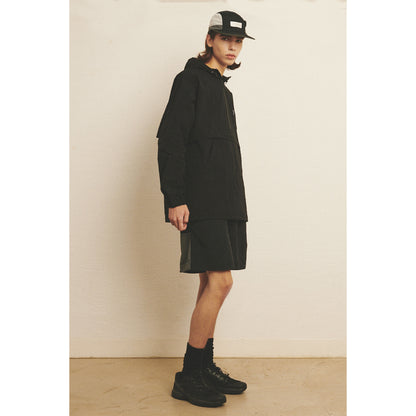 PACKABLE ANORAK JACKET / BLACK