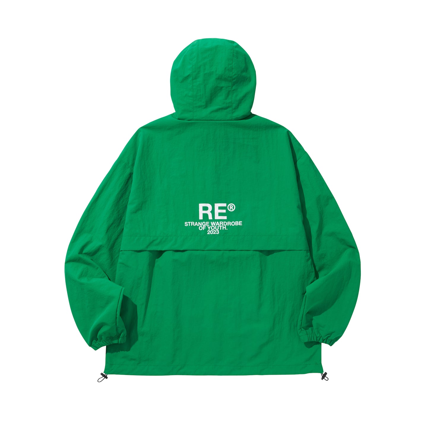 PACKABLE ANORAK JACKET / GREEN