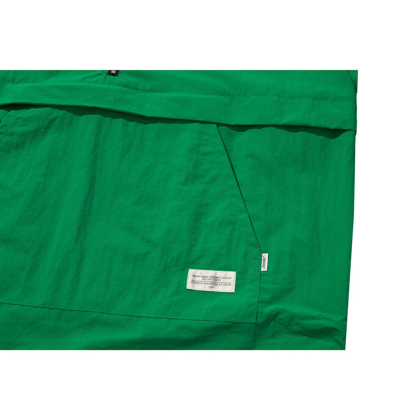 PACKABLE ANORAK JACKET / GREEN