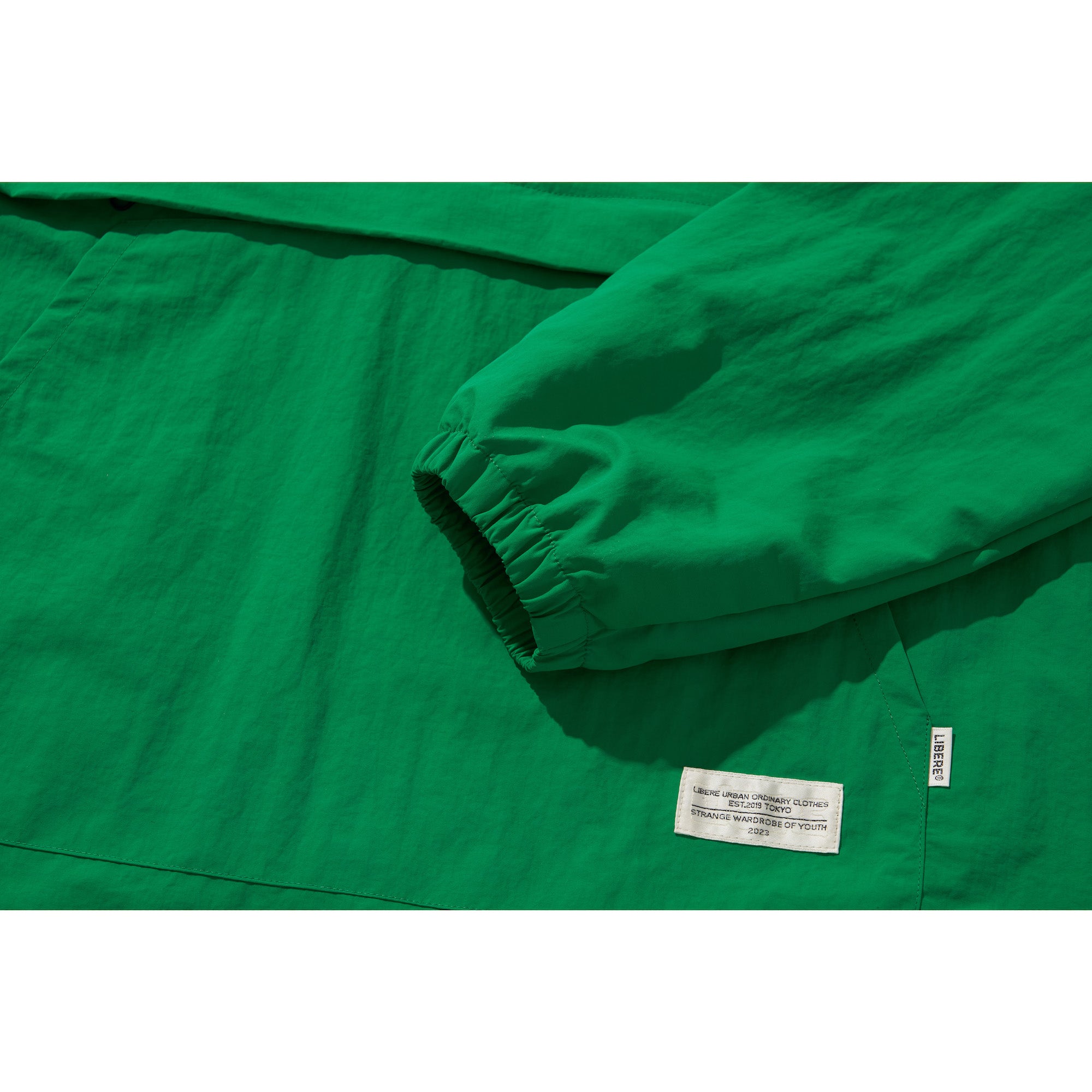 PACKABLE ANORAK JACKET / GREEN