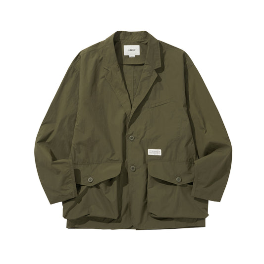 STRANGE BLAZER JACKET / OLIVE