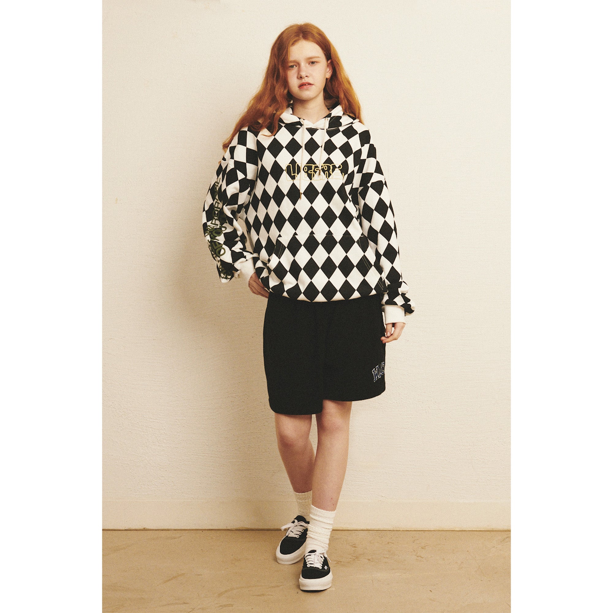 TW WACKY SHORT PANTS / BLACK