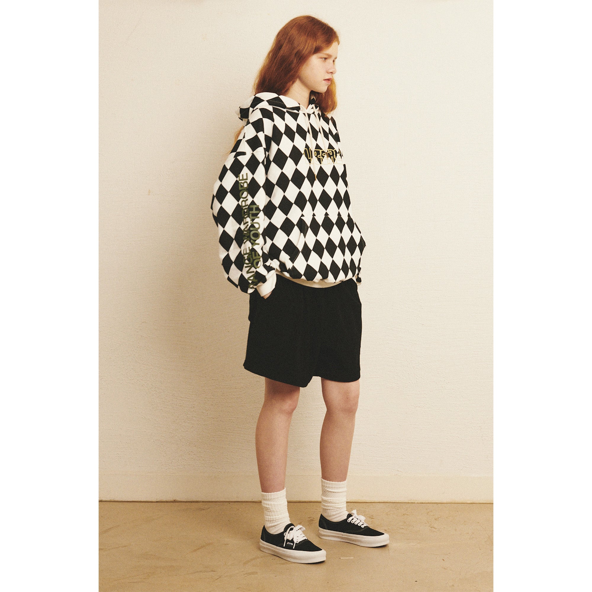 TW WACKY SHORT PANTS / BLACK