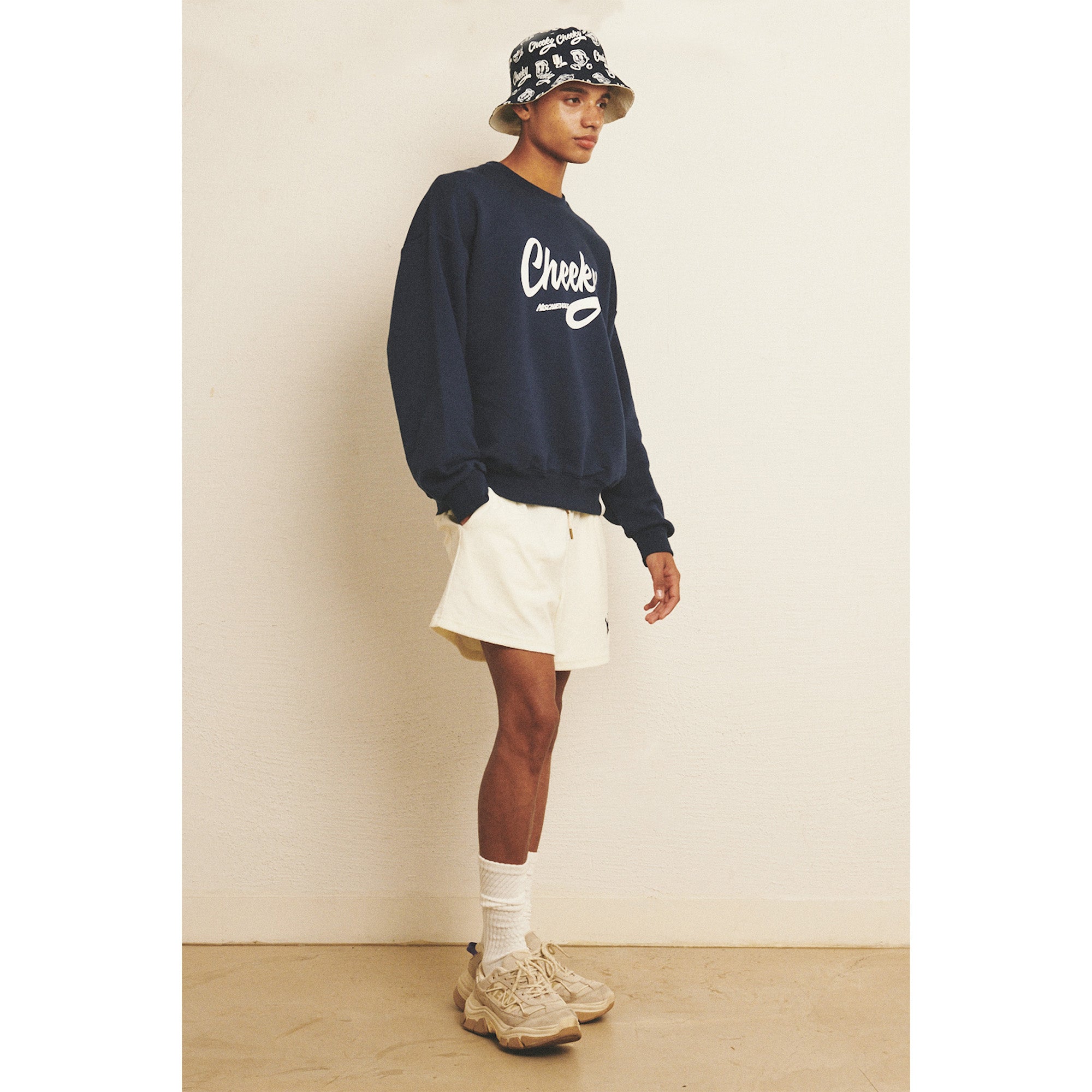 TW WACKY SHORT PANTS / WHITE