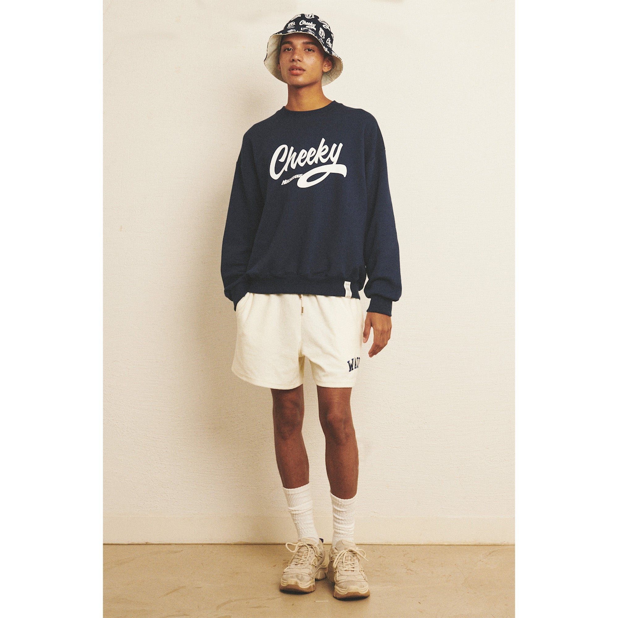 TW WACKY SHORT PANTS / WHITE