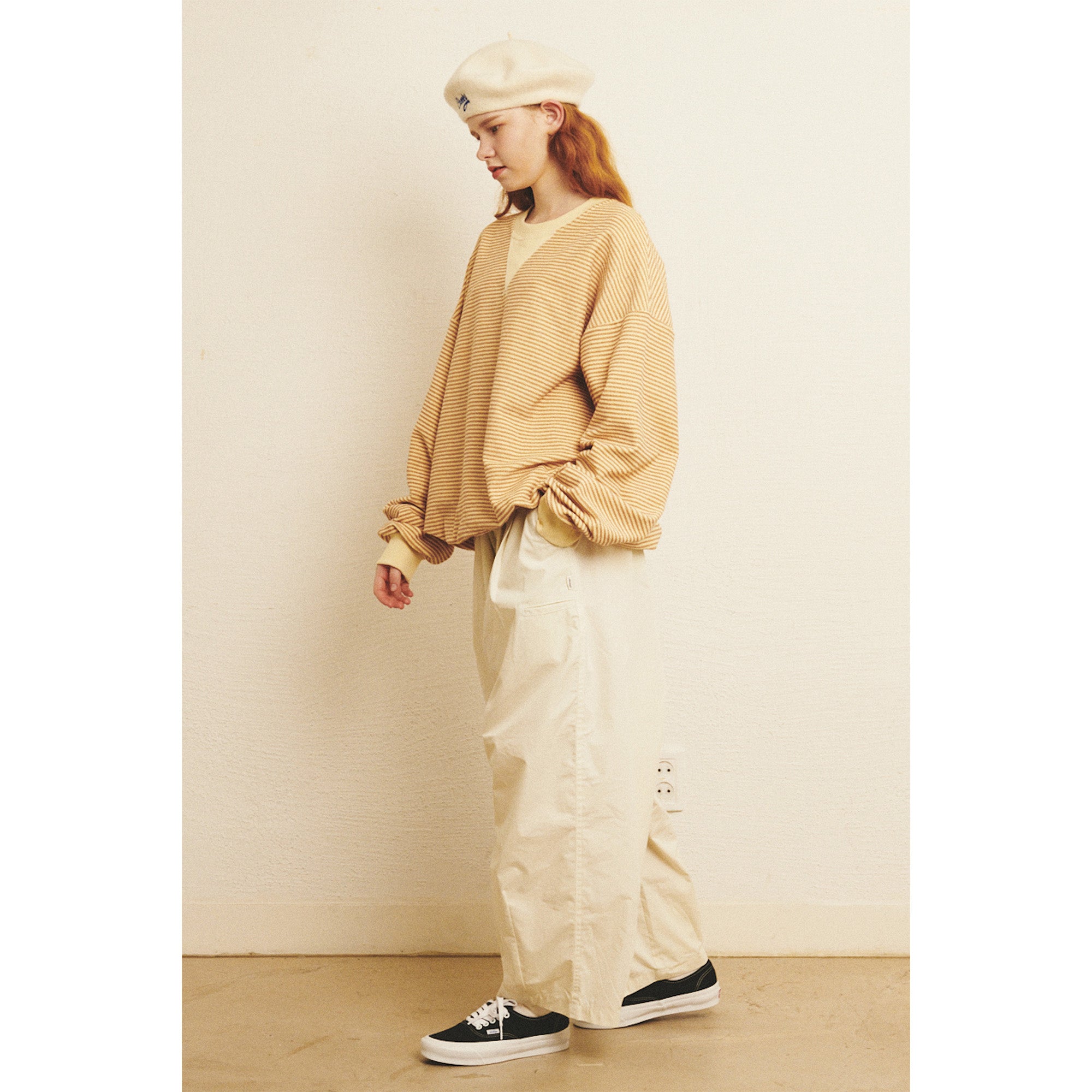 WIDE EASY BALLOON PANTS / NATURE