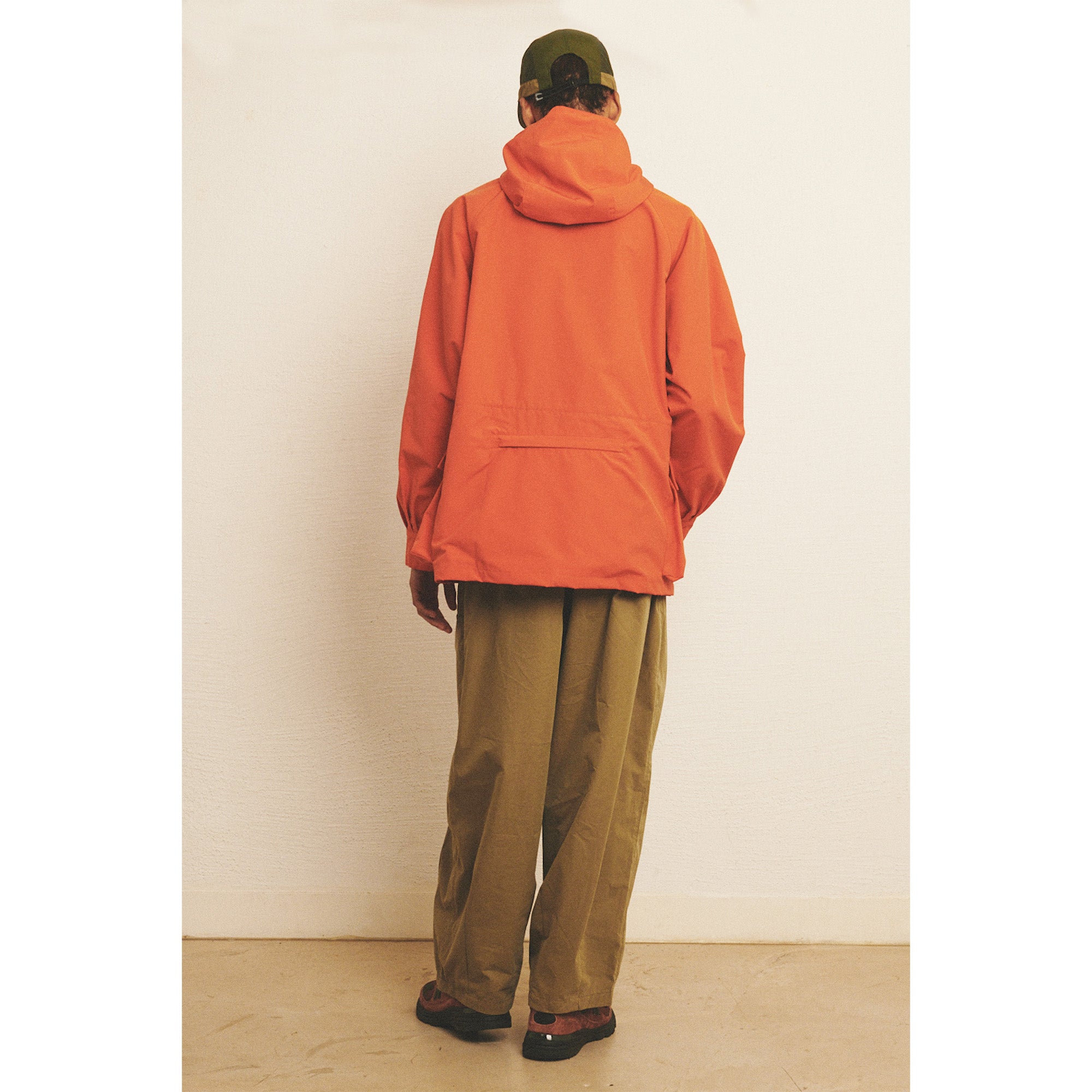 WIDE EASY BALLOON PANTS / OLIVE KHAKI