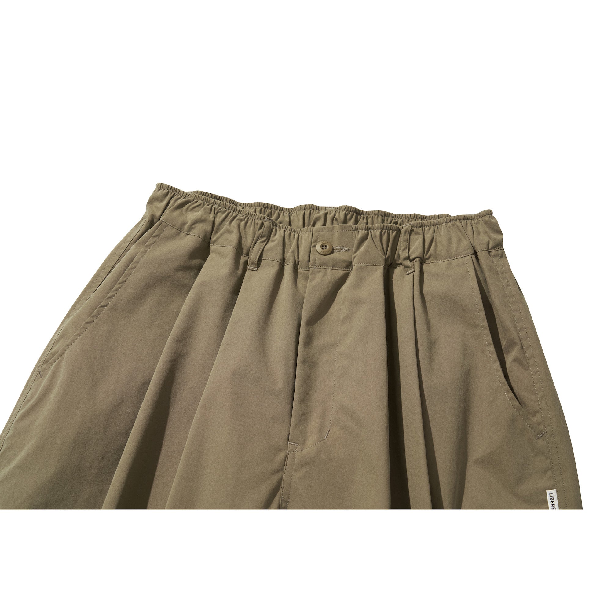 WIDE EASY BALLOON PANTS / OLIVE KHAKI