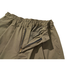 WIDE EASY BALLOON PANTS / OLIVE KHAKI