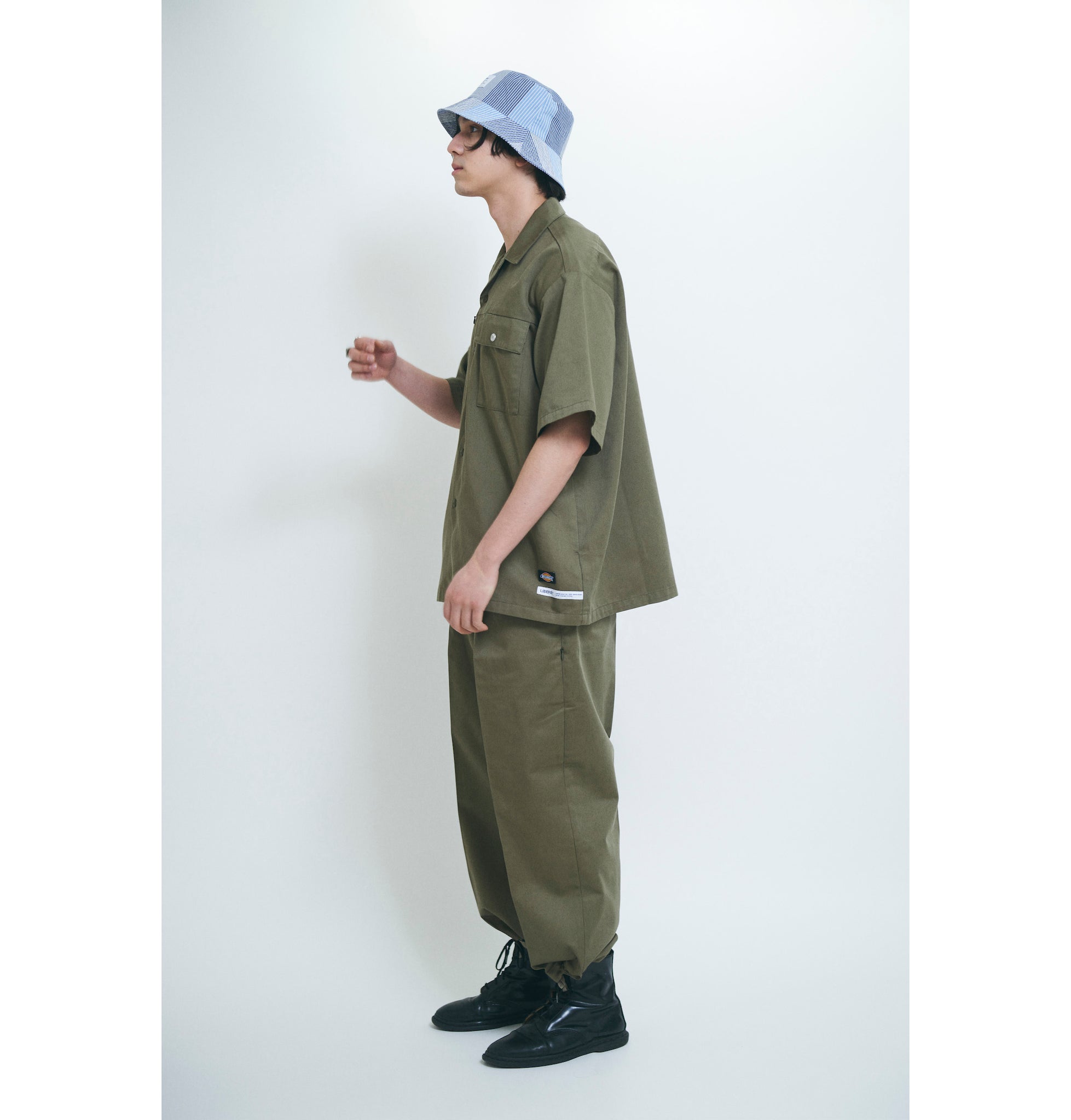 LIBERE X DICKIES®︎　PLUS WORK SHIRTS / OLIVE